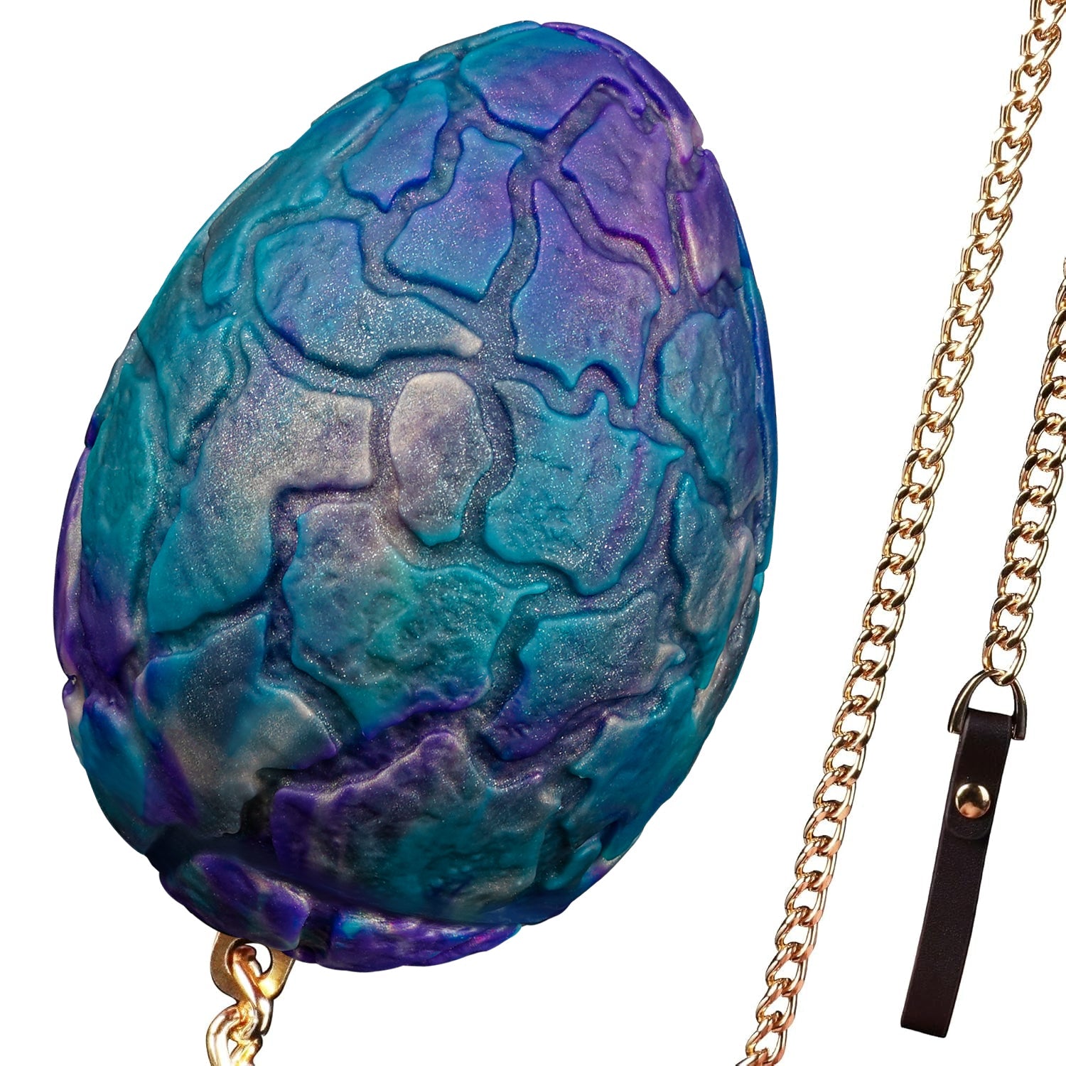 TaRiss's ドラゴンエッグ チェーン付きアナルビーズ アナルプラグ 凹凸あり 液体シリコン サンラン - TaRiss's