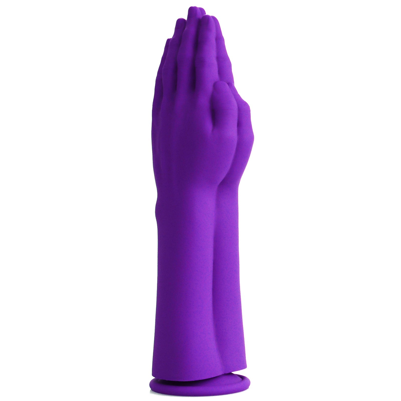 TaRiss's アナルプラグ 手のひら形 強力吸盤 凹凸あり シリコン パープル - TaRiss's