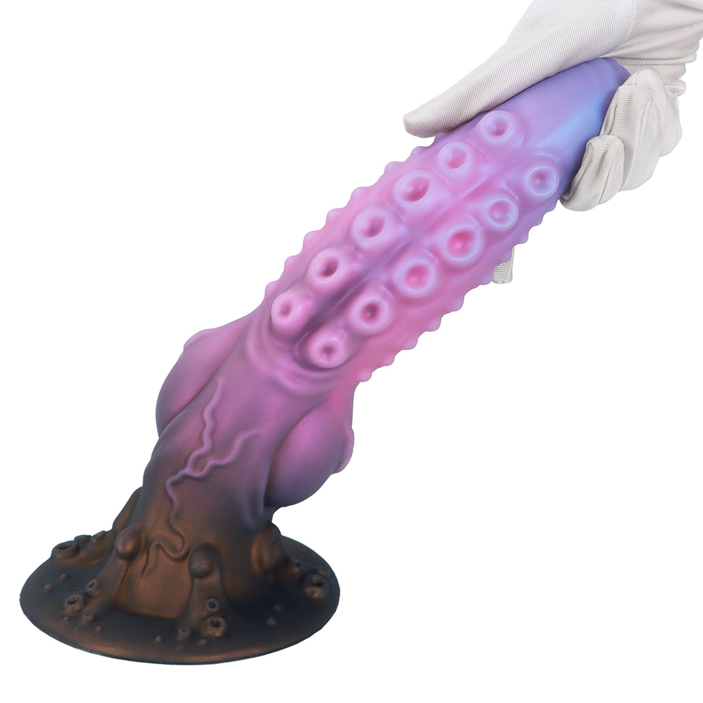 TaRiss's アナルプラグ 強力吸盤 イボ付き 凹凸あり 液体シリコン - TaRiss's