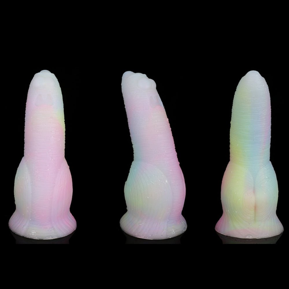 TaRiss's ナミガイ アナルプラグ アナル拡張 アナル開発 夜光可能 吸盤付き シリコン カラフル 6.5cmx16.5cm - TaRiss's