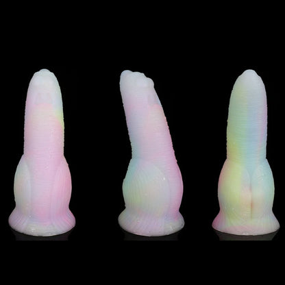 TaRiss's ナミガイ アナルプラグ アナル拡張 アナル開発 夜光可能 吸盤付き シリコン カラフル 6.5cmx16.5cm - TaRiss's