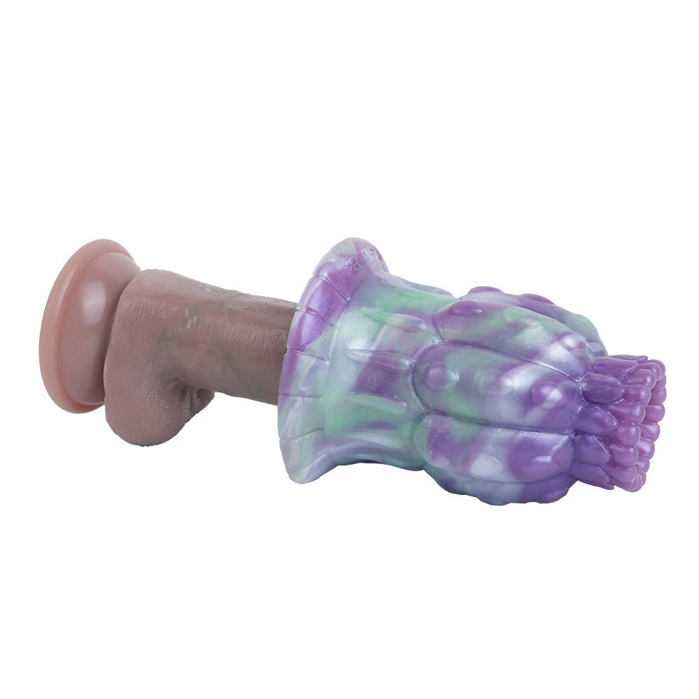 TaRiss's 球サボテン 貫通式アナルプラグ アナル拡張 浣腸用可 多種用途 液体シリコン製 6.8cmx10.8cm - TaRiss's