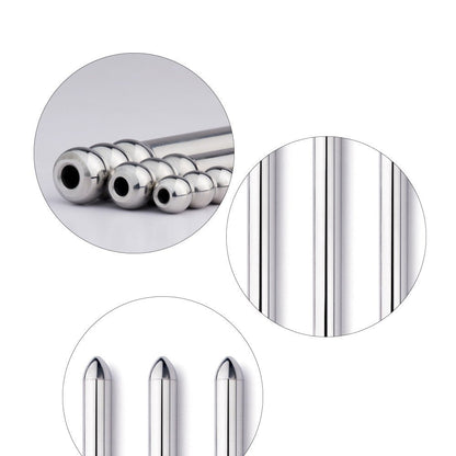 TaRiss's 尿道プラグ 尿道ブジー 貫通式 取り外し可 常時使用可 ステンレス - TaRiss's