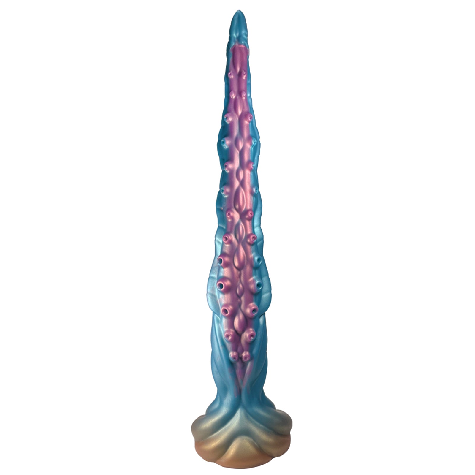 TaRiss's 超長いアナルプラグ 凹凸あり 吸盤付き 液体シリコン 7.5cmx50cm - TaRiss's