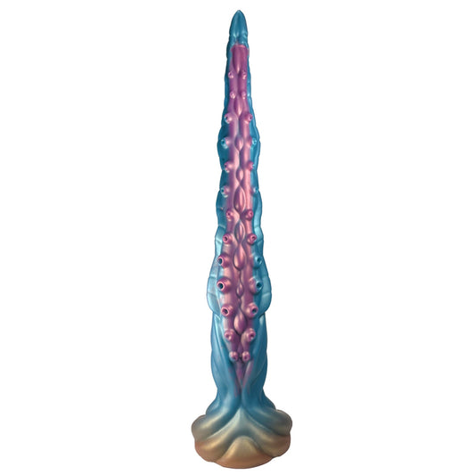 TaRiss's 超長いアナルプラグ 凹凸あり 吸盤付き 液体シリコン 7.5cmx50cm - TaRiss's