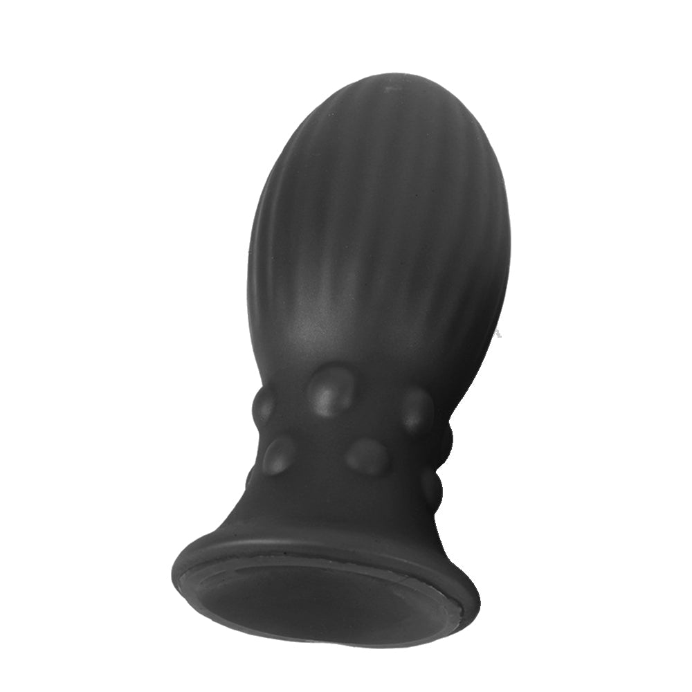 TaRiss's アナルプラグ 卵形 吸盤付き イボと凹凸付き シリコン - TaRiss's