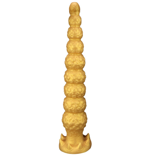 TaRiss's 9連結ビーズ アナルビーズ 凹凸あり 吸盤付き 液体シリコン - TaRiss's