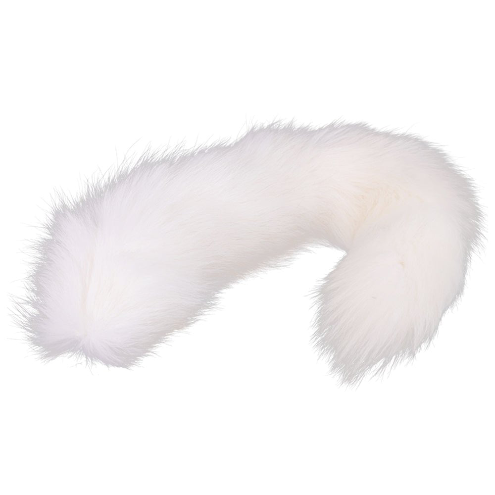 TaRiss's 狐の尻尾 尻尾部品 単用不可 一本の尻尾 異なる長さ フェイクファー ホワイト - TaRiss's