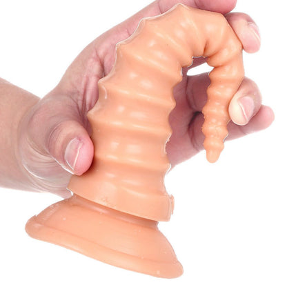 TaRiss's アナルプラグ 肛門栓 ネジ山 触手形 吸盤付き 男女兼用 シリコン - TaRiss's