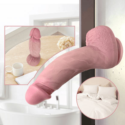 TaRiss's ディルド リアルディルド アナルプラグ 吸盤付き 液体シリコン 「力神」 - TaRiss's