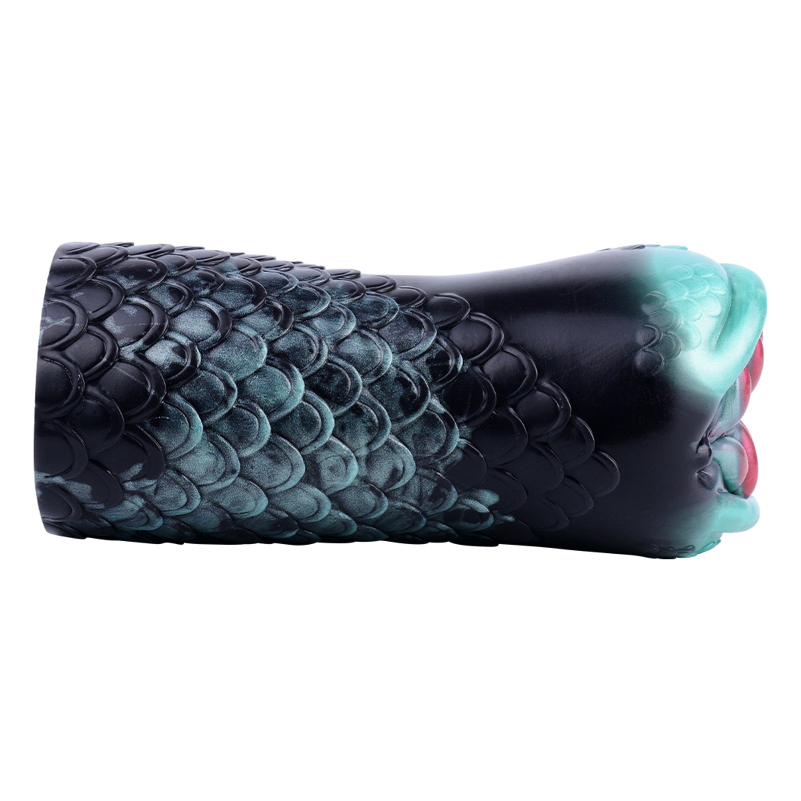 TaRiss's ブラックマンバ オナホール オナホ ペニス刺激 アナルプラグ 凹凸あり 貫通式 多種用途 液体シリコン - TaRiss's