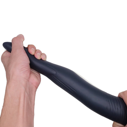 TaRiss's ニシキヘビ アナルプラグ S形 シワあり 吸盤付き シリコン - TaRiss's