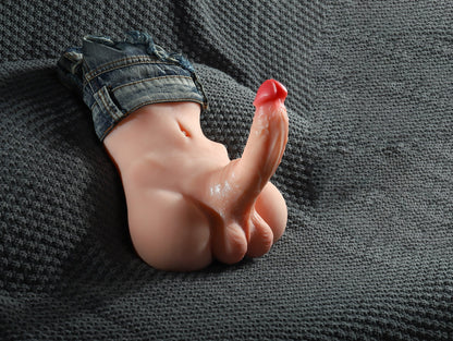 TaRiss's ディルド尻 オナホ尻 非貫通 曲げ可能 ディルド 男女兼用 TPE - TaRiss's