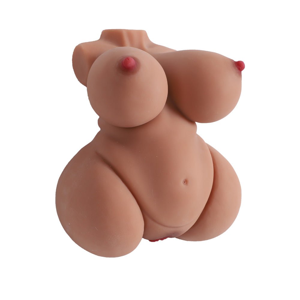 TaRiss's 小型ディルド尻 爆乳 オナホ尻 半身 曲げ可能 非貫通 ディルド 男性用 TPE - TaRiss's