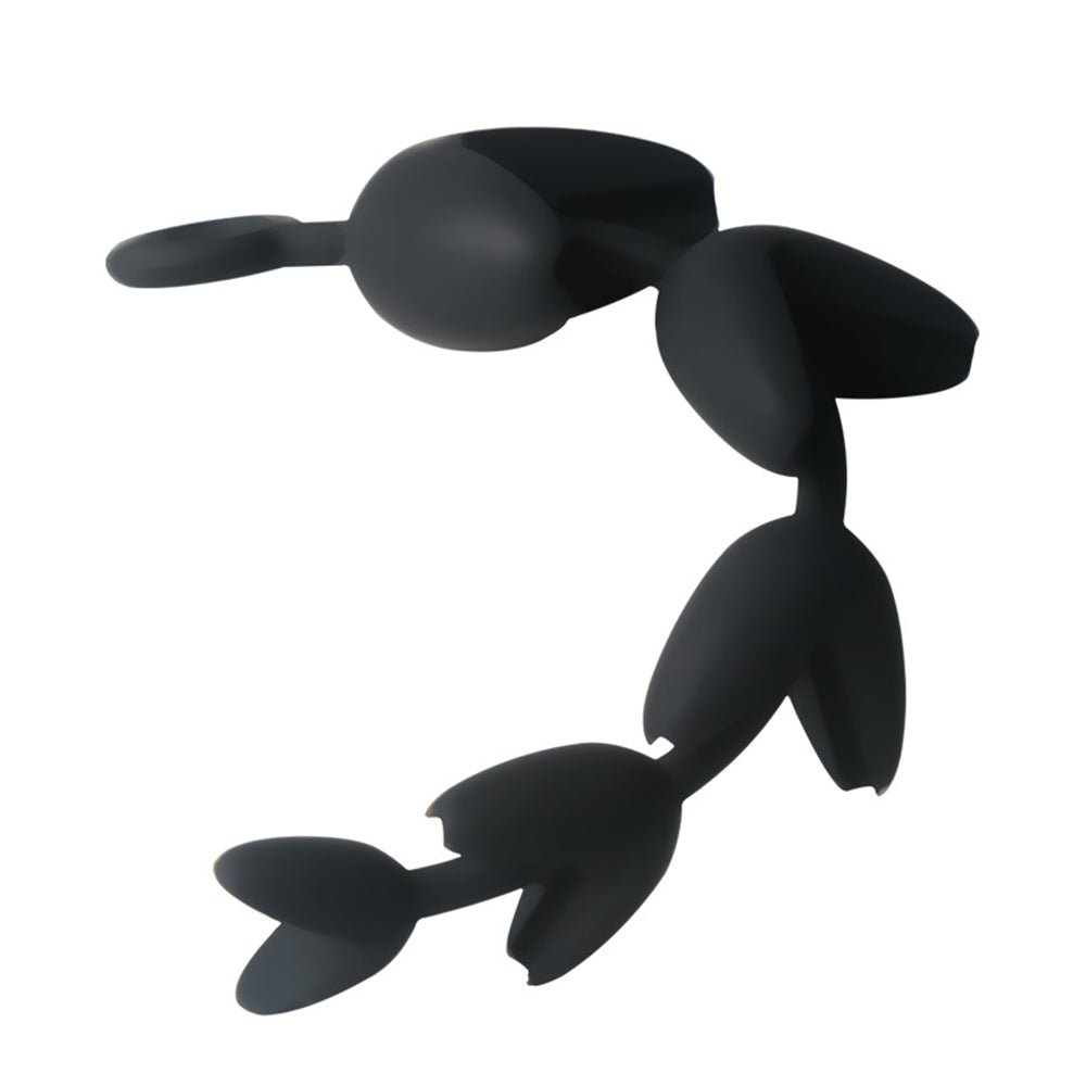 TaRiss's V形アナルビーズ アナルプラグ アナル開発 5ビーズ リング付き 多種用途 シリコン 62mmx290mm - TaRiss's