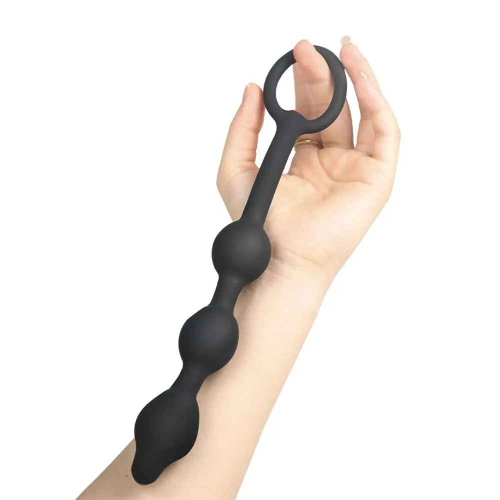 TaRiss's 3ビーズ インフレート式アナルビーズ アナルプラグ 最大60mmに膨らめる 分割式 - TaRiss's