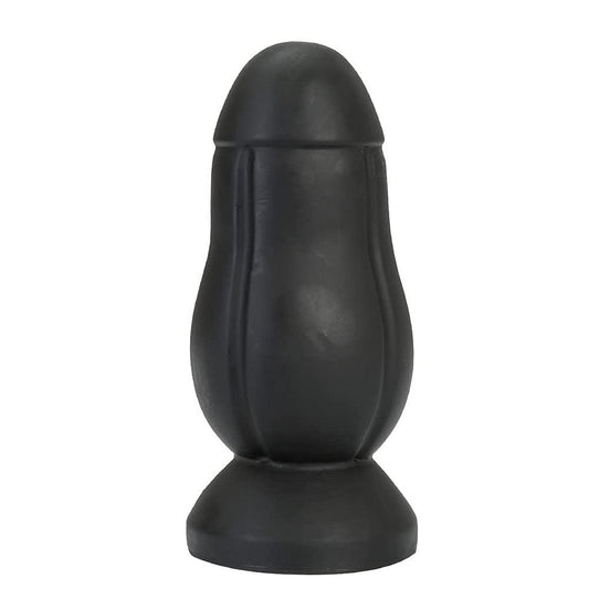 MAPARON ロケット アナルプラグ アナル開発 Gスポット刺激 アナル拡張 凹凸あり 台座付き PVC 肌色 65mmx160mm - TaRiss's