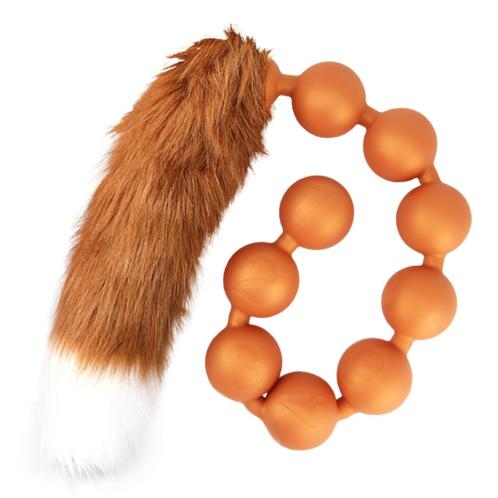 TaRiss's 2点セット アナルビーズ アナルプラグ 尻尾付き - TaRiss's