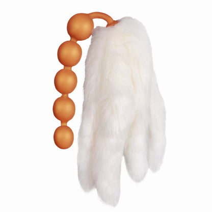 TaRiss's 珠姫 律狐 2点セット 5本尻尾の狐 アナルビーズ 尻尾アナルプラグ 尻尾付き - TaRiss's